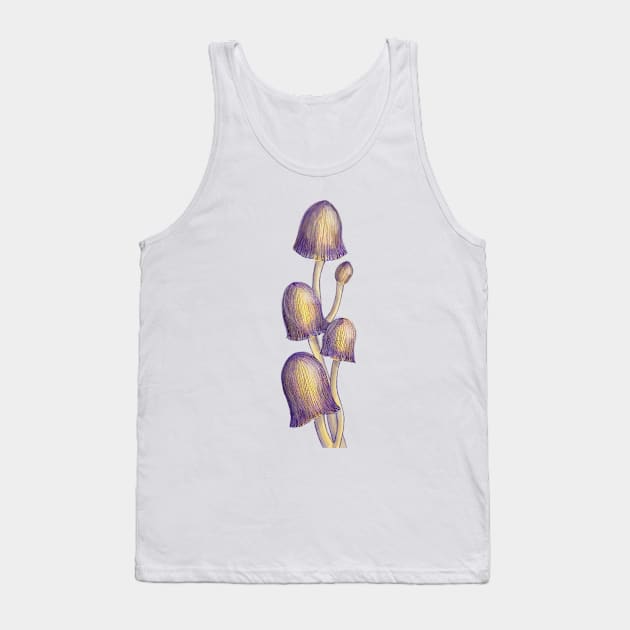 mushrooms mystic Tank Top by ArtKsenia